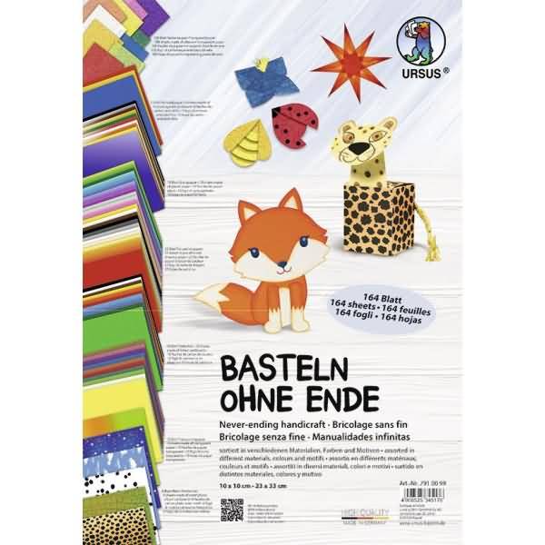 Bastelset Basteln Ohne Ende 23x33cm VE=164 Teile