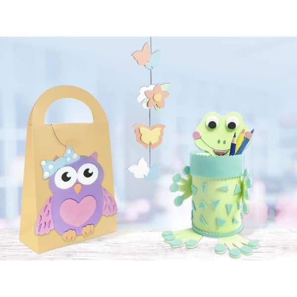 Moosgummi 2mm Pastell 20x30cm VE=10 Bogen (10 Farben)