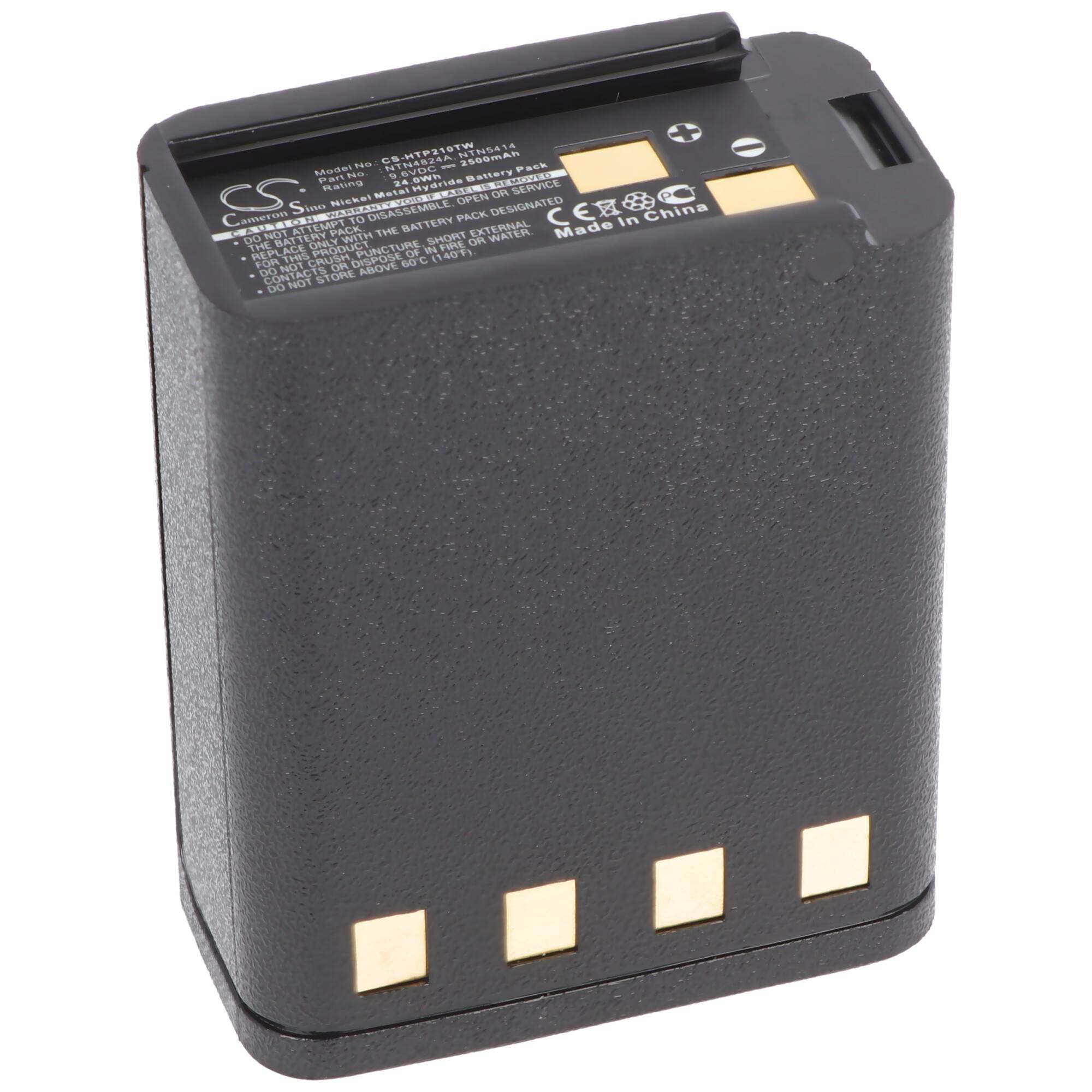 Akku passend für Motorola HT600, MT1000, Bullard BNH-5447TIC, BU32H1-A, 9,6V, 2500mAh