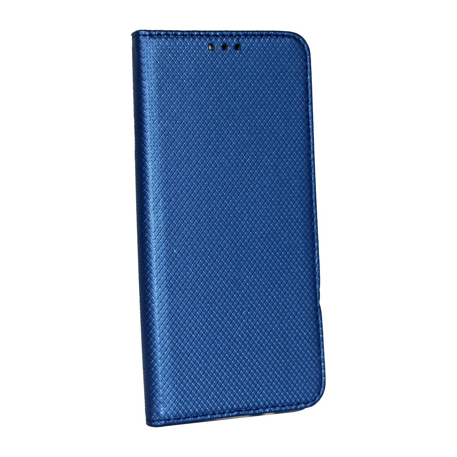 Buch Tasche "Smart" kompatibel mit XIAOMI MI NOTE 10 LITE Handy Hülle Schutzhülle mit Standfunktion, Kartenfach Blau
