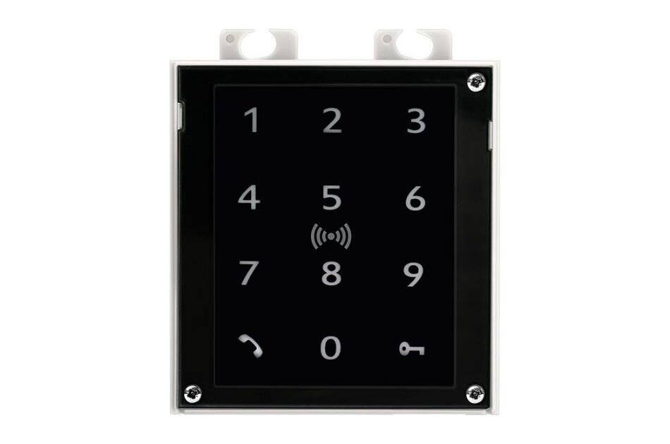 2N IP Verso Keypad SEC RFID, Touch Keypad und RFID Leser Modul, 125kHz, 13,56MHz, NFC, Secure ID, für 2N IP Verso