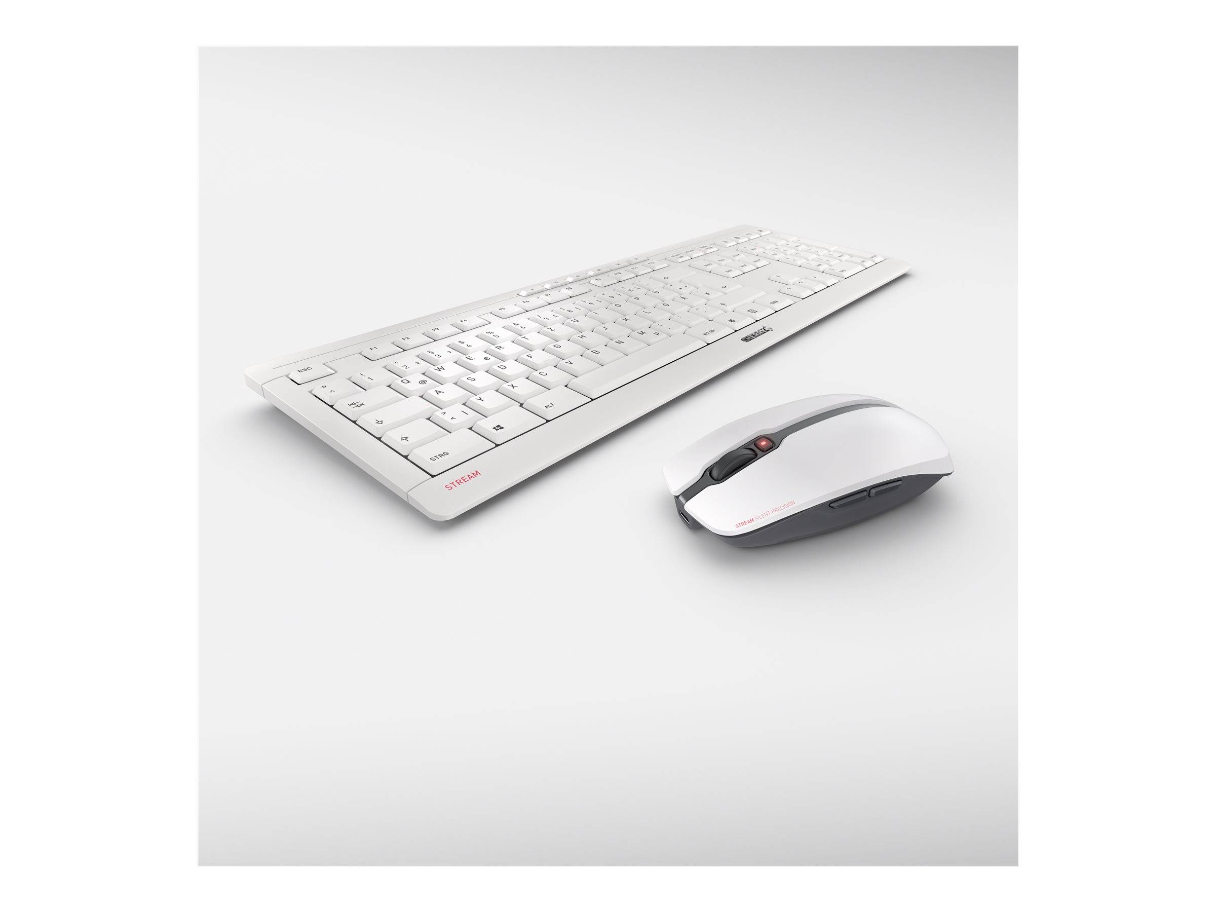 CHERRY STREAM DESKTOP RECHARGE - Tastatur-und-Maus-Set