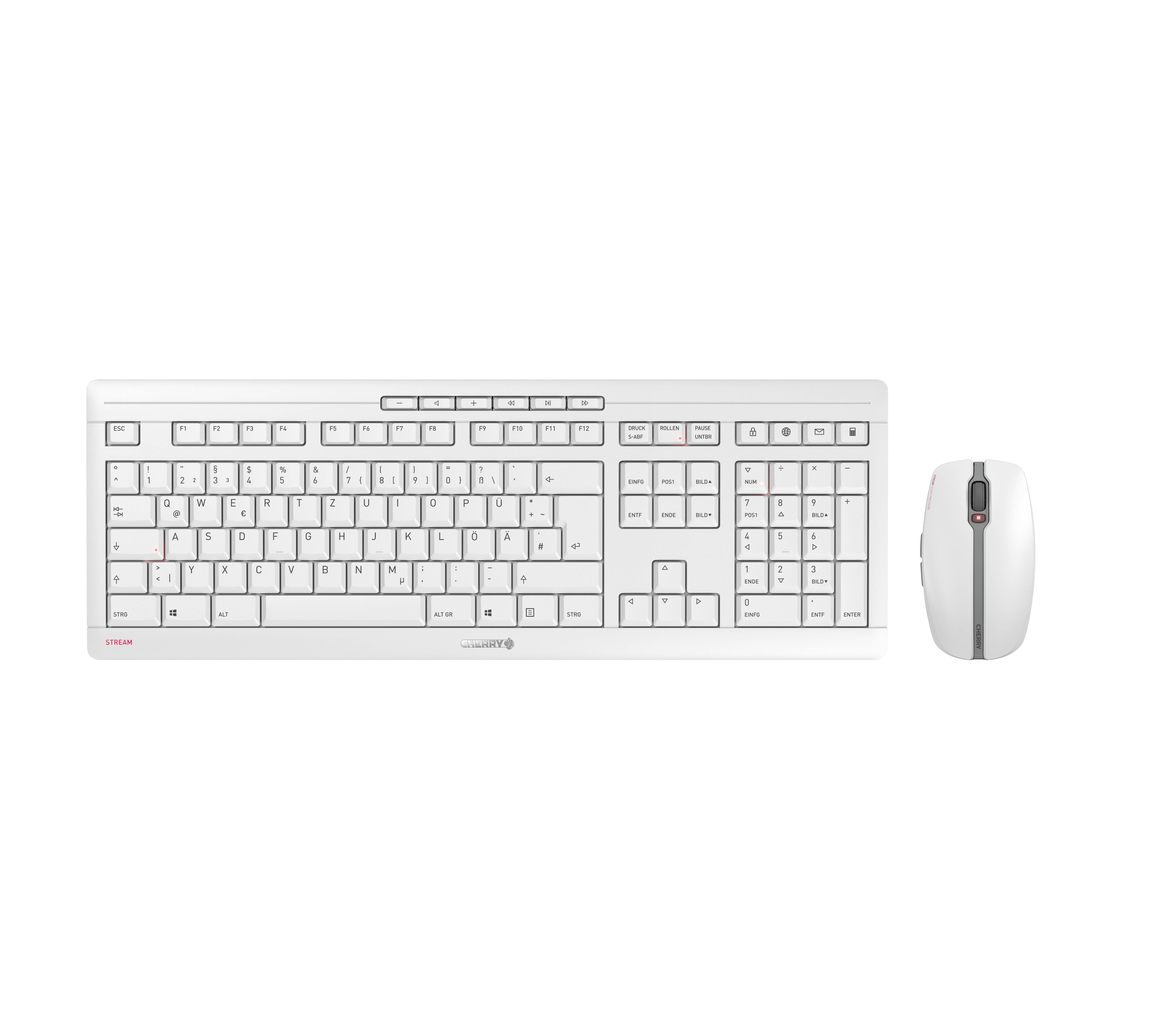 CHERRY STREAM DESKTOP RECHARGE - Tastatur-und-Maus-Set
