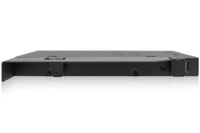 ICY Dock ToughArmor MB411SPO-B - Laufwerksschachtadapter - 5,25" Slim Line auf 2,5" (13,3 cm Slim Line auf 6,4 cm)