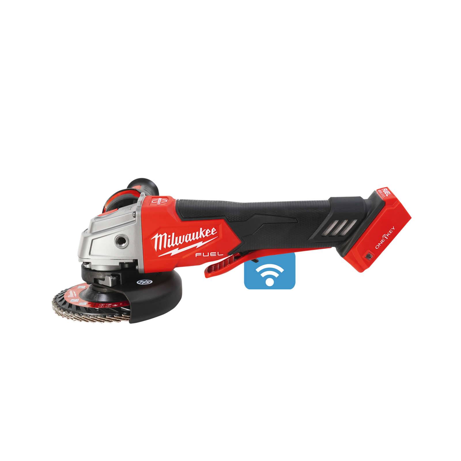 Milwaukee Akku-Winkelschleifer M18ONEFSAG125XPDB-0X ONE-KEY 18V - Trennschleifer