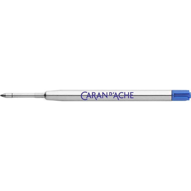 CARAN D'ACHE Tintenroller-Ersatzmine, M, blau