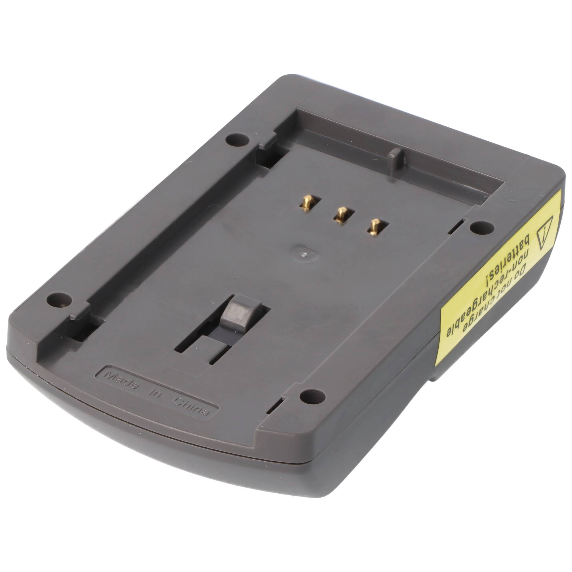 Ladeschale passend für 2x CR123A und CR2 Akkus, als Erweiterung für unser Ladegerät R2CR5-2