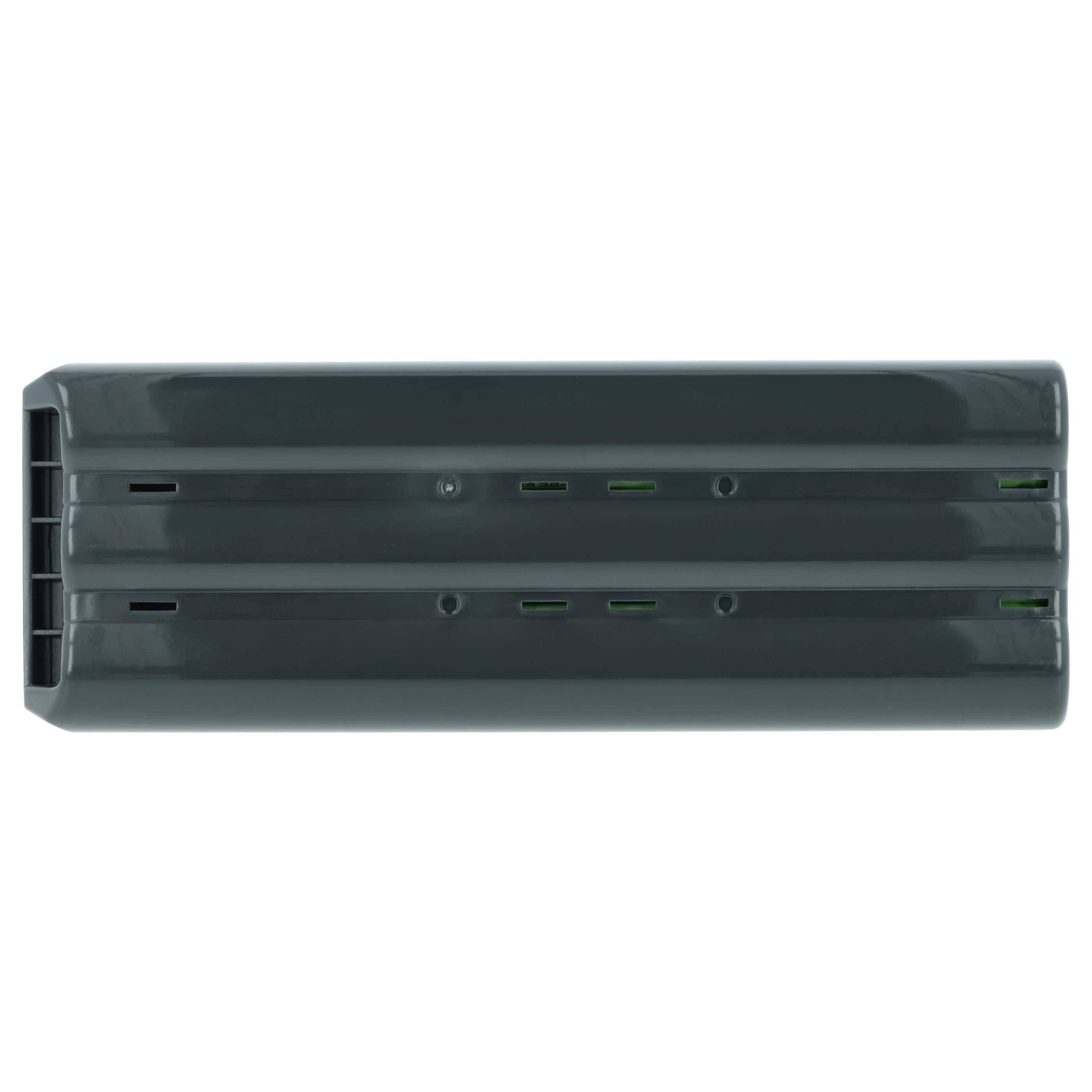 vhbw 2x Akku kompatibel mit Fluke Impulse 6000D, Impulse 7000DP Messgerät (2500 mAh, 7,2 V, NiMH)