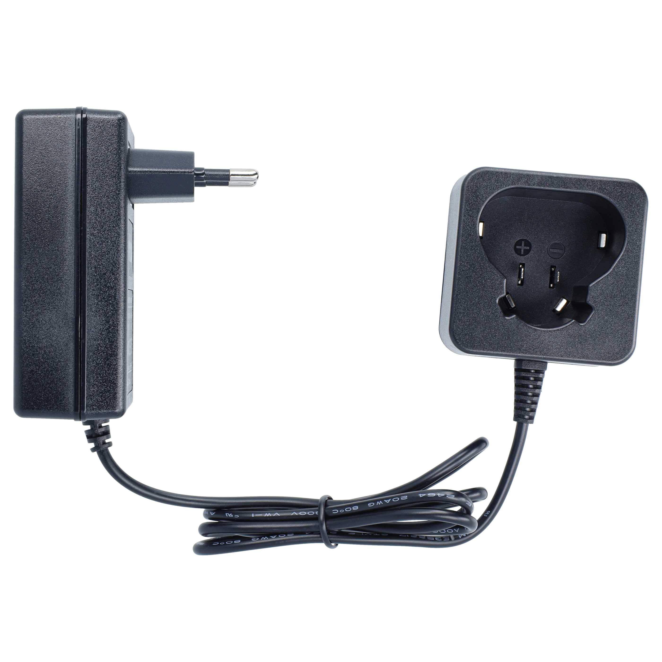 vhbw Ladegerät kompatibel mit Worx WU288 | WX125, WX125.1, WX125.3, WX125.3 D-Lite, WX125.4, WX125.5 Werkzeug Li-Ion-Akkus