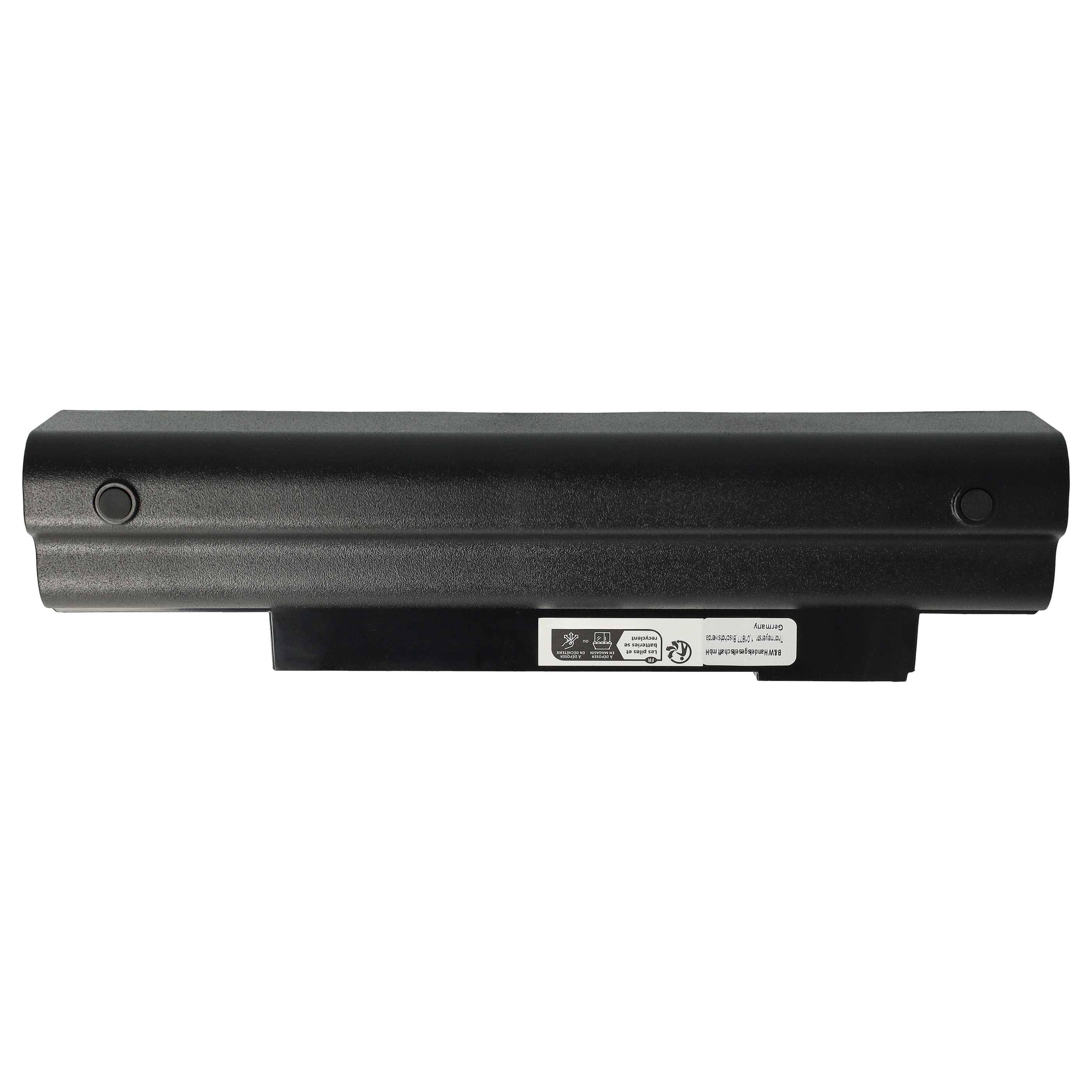 vhbw Akku Ersatz für Acer BT00607119, UM09C31, BT00603107, BT00604047, BT00605058 für Notebook (6600 mAh, 10,8 V, Li-Ion)