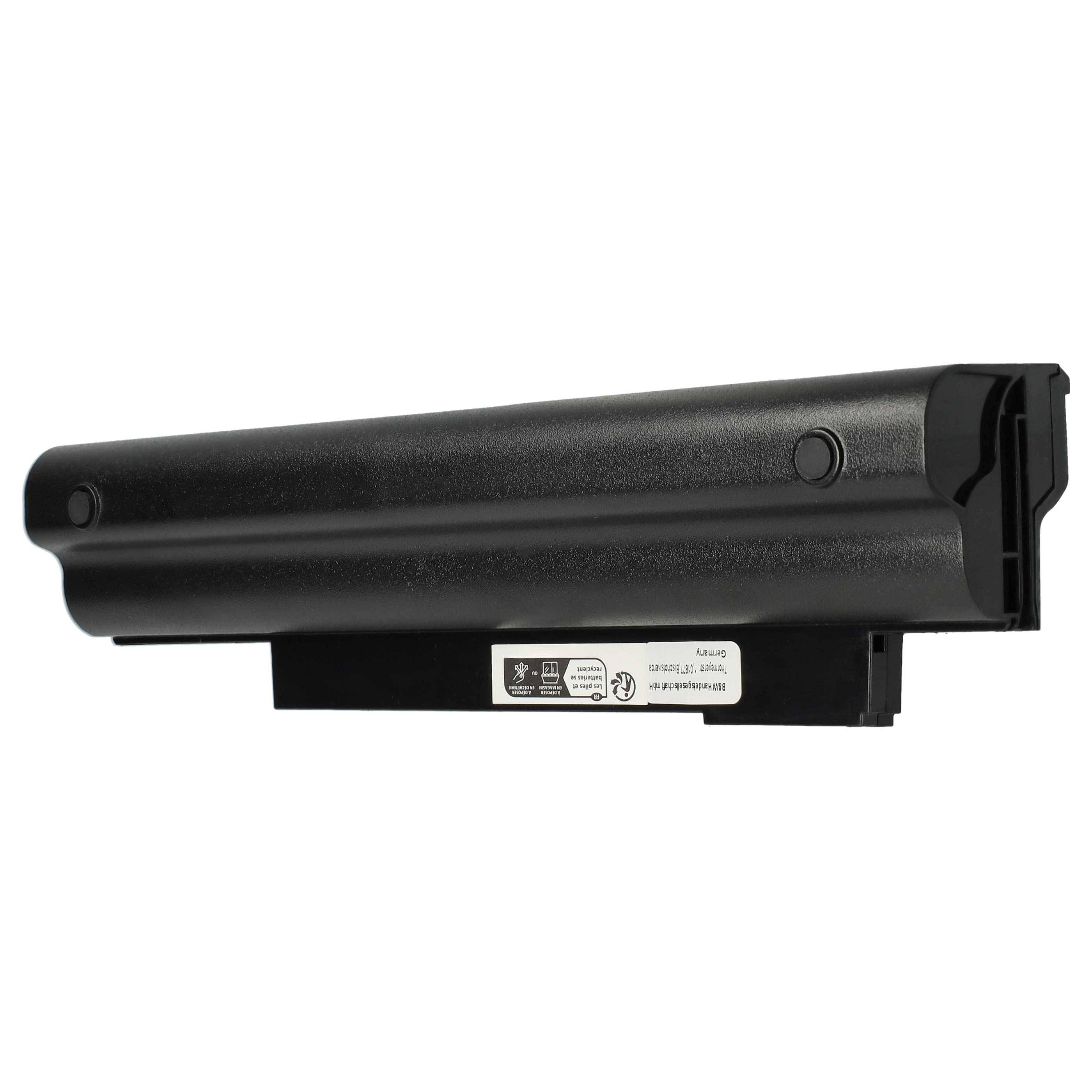 vhbw Akku kompatibel mit Acer Aspire One 532H-2789, 532H-2807, 532H-2825, 532h-2964 Notebook (6600mAh, 10,8V, Li-Ion)