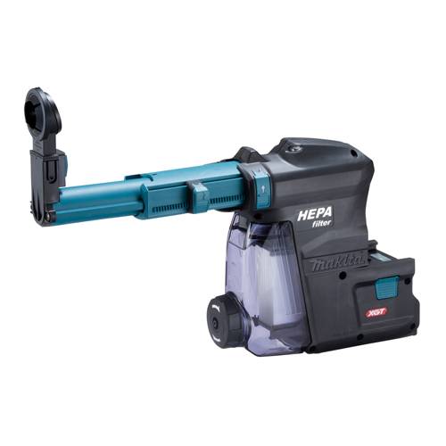 MAKITA DX12 - Staubabsaugung passend für HR003G Akku-Kombihammer (HEPA-Filter | 400ml Staubbox-Volumen | 400 l/min