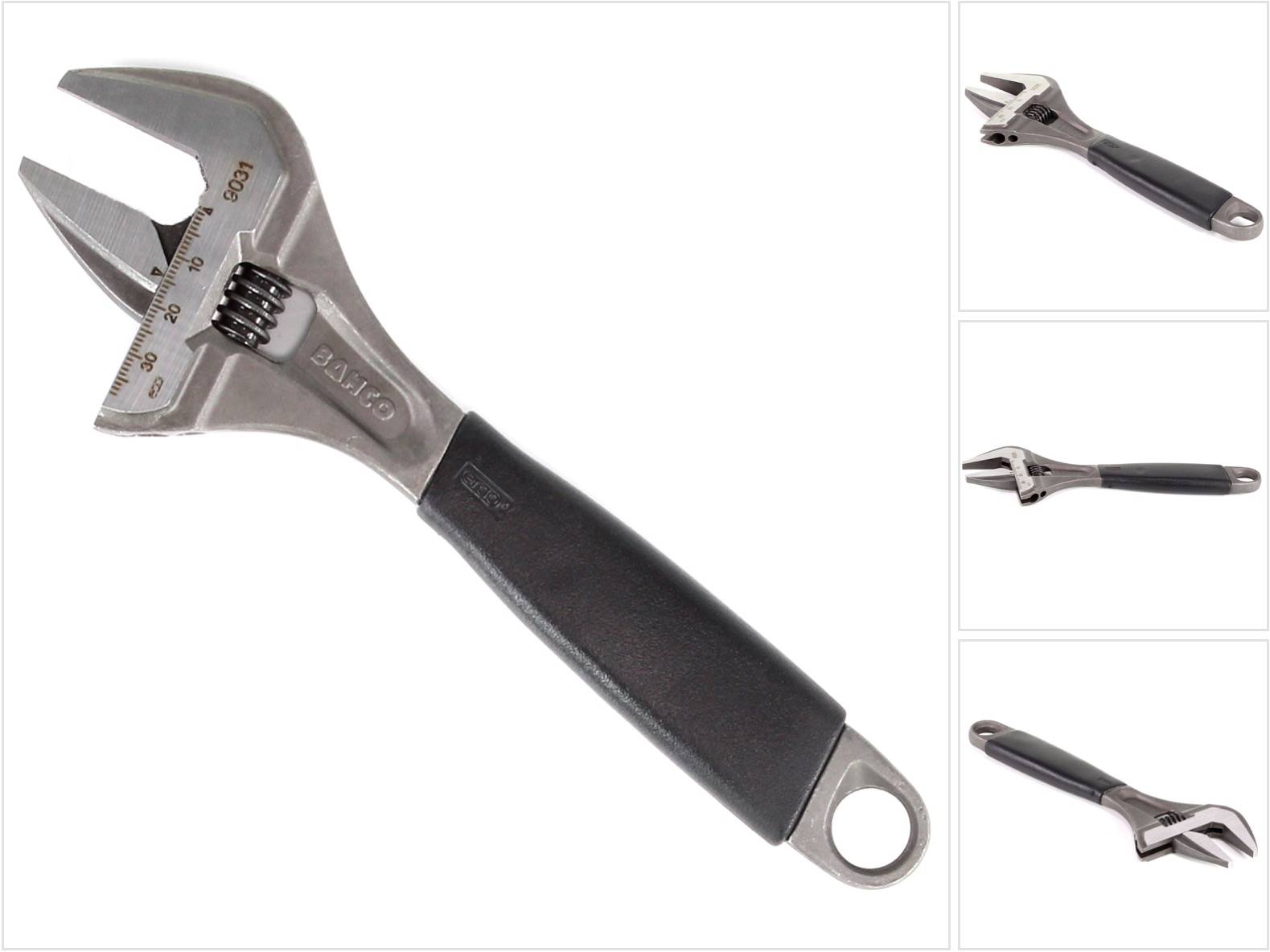 Bahco Rollgabelschlüssel Engländer Serie 90 Phosphatiert mit grosser Öffnung 38mm