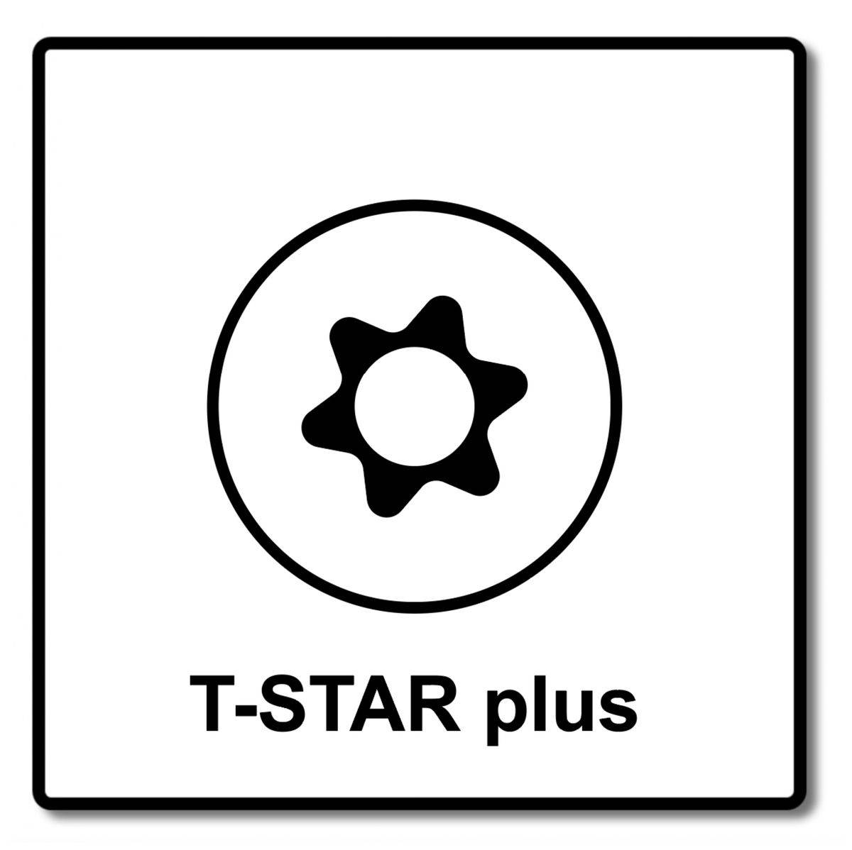 SPAX HI.FORCE Tellerkopfschraube 6,0 x 140 mm 200 Stk. ( 2x 0251010601405 ) Teilgewinde Torx T-STAR plus T30 4CUT WIROX