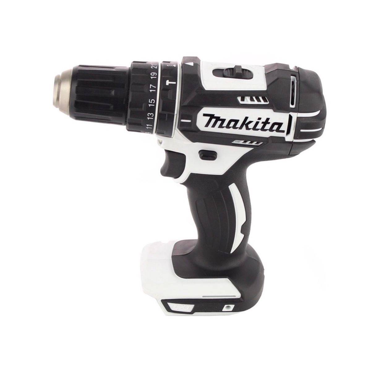 Makita DHP 482 RGJ W Akku Schlagbohrschrauber 18 V 62 Nm Weiß + 2x Akku 6,0 Ah + Ladegerät + Makpac