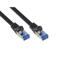 Kabelmeister® Patchkabel SmartFLEX, Cat.6A, S/FTP, halogenfreier TPE-Kabelmantel, UV-beständig, 500MHz, CU, schwarz, 10m Kabelmeister® Patchkabel SmartFLEX, Cat.6A, S/FTP, halogenfreier TPE-Kabelmantel, UV-beständig, 500MHz, CU, schwarz, 10m