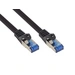 Kabelmeister® Patchkabel SmartFLEX, Cat.6A, S/FTP, halogenfreier TPE-Kabelmantel, UV-beständig, 500MHz, CU, schwarz, 10m Kabelmeister® Patchkabel SmartFLEX, Cat.6A, S/FTP, halogenfreier TPE-Kabelmantel, UV-beständig, 500MHz, CU, schwarz, 10m