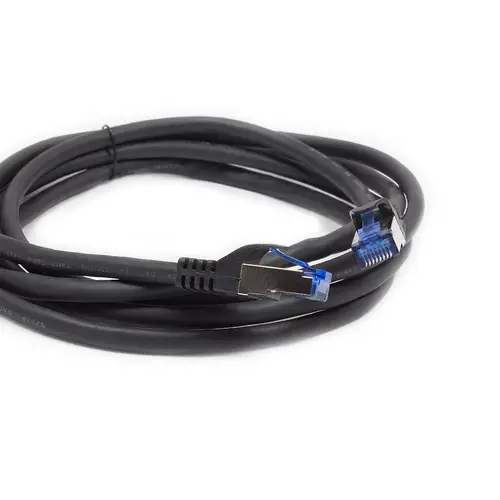 Kabelmeister® Patchkabel SmartFLEX, Cat.6A, S/FTP, halogenfreier TPE-Kabelmantel, UV-beständig, 500MHz, CU, schwarz, 10m Kabelmeister® Patchkabel SmartFLEX, Cat.6A, S/FTP, halogenfreier TPE-Kabelmantel, UV-beständig, 500MHz, CU, schwarz, 10m