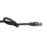 Kabelmeister® Patchkabel SmartFLEX, Cat.6A, S/FTP, halogenfreier TPE-Kabelmantel, UV-beständig, 500MHz, CU, schwarz, 10m Kabelmeister® Patchkabel SmartFLEX, Cat.6A, S/FTP, halogenfreier TPE-Kabelmantel, UV-beständig, 500MHz, CU, schwarz, 10m