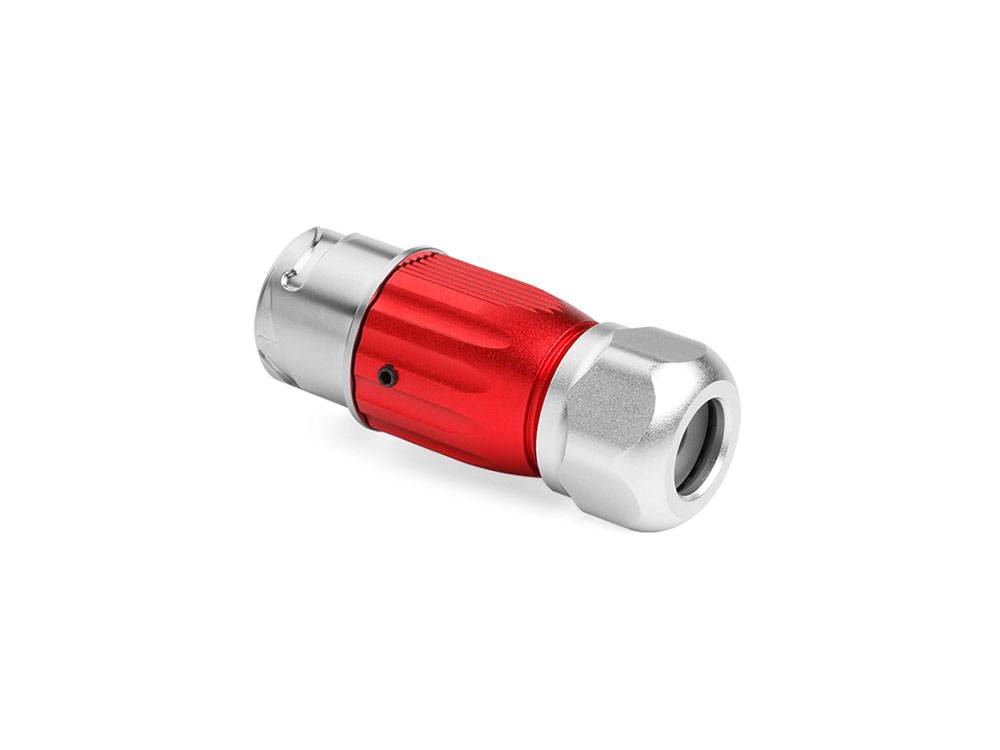 Good Connections® Industrie-Steckverbinder S3 - Power (3-Pin) Buchsenstecker mit Kabelverschraubung, Lötanschluss