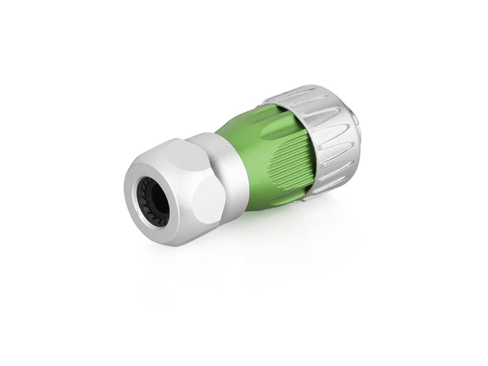 Good Connections® Industrie-Steckverbinder S3 - LWL Kabel, Stecker LC mit Kabelverschraubung an Stecker LC, Bajonett, 3m