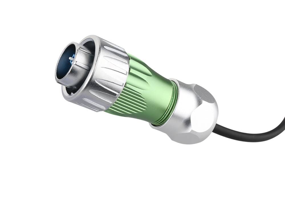 Good Connections® Industrie-Steckverbinder S3 - LWL Kabel, Stecker LC mit Kabelverschraubung an Stecker LC, Bajonett, 3m