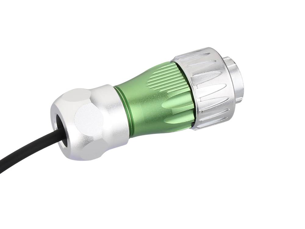 Good Connections® Industrie-Steckverbinder S3 - LWL Kabel, Stecker LC mit Kabelverschraubung an Stecker LC, Bajonett, 3m