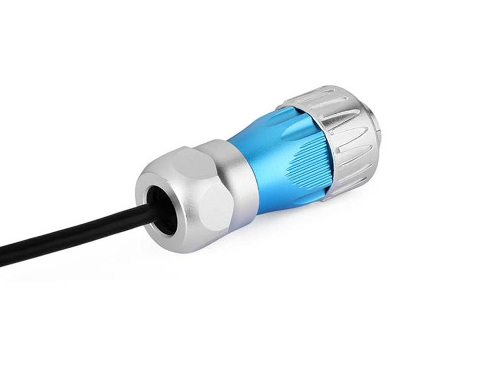 Good Connections® Industrie-Steckverbinder S3 - USB 3.0 Kabel, Stecker A mit Kabelverschraubung an Stecker A