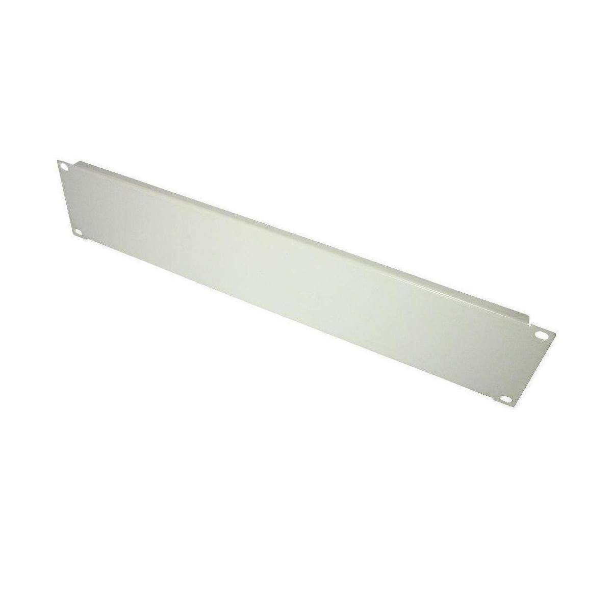 SO-36484 - 19" Blindpanel, 2HE, lichtgrau (RAL7035)