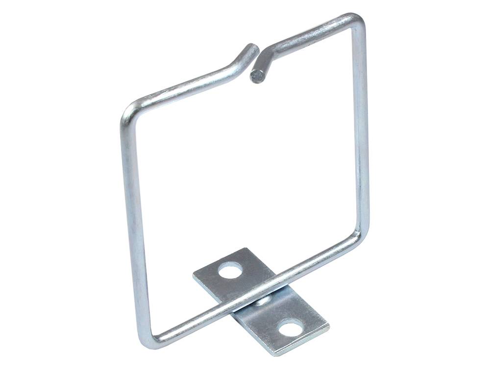 Kabelmeister® Kabelführungsbügel, Stahl verzinkt, 80 x 80 mm