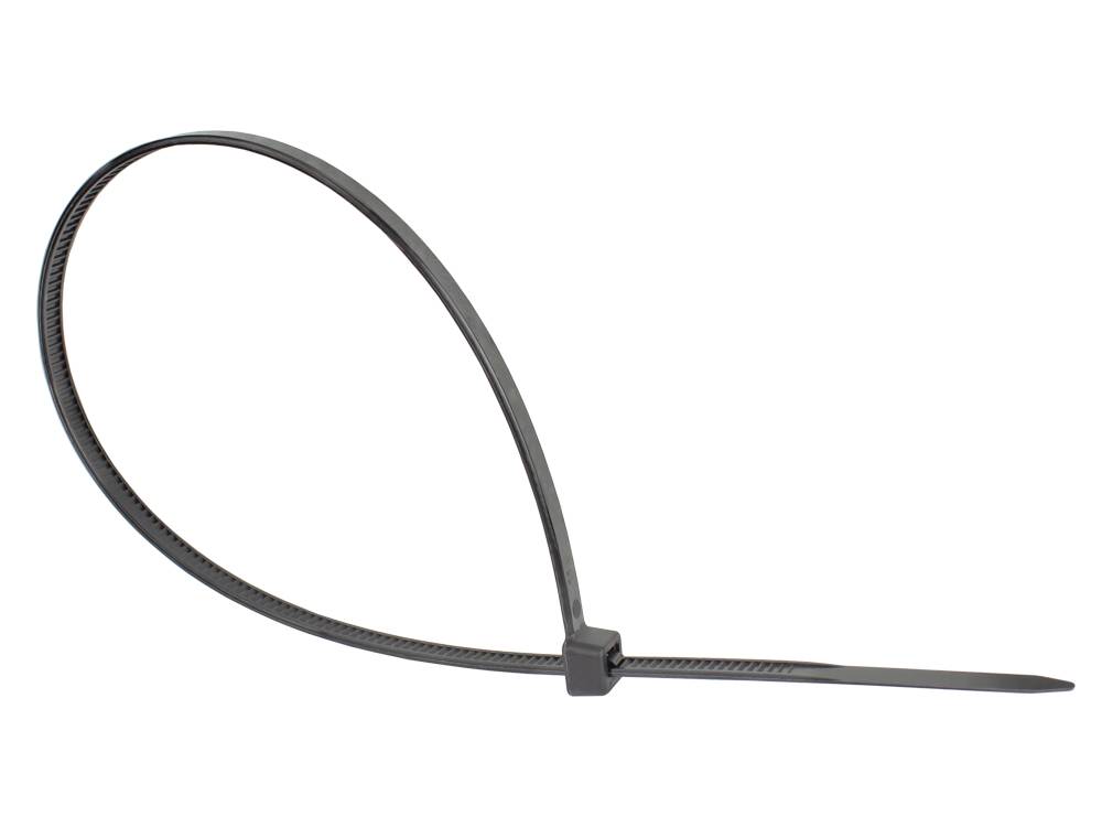 Kabelmeister® Kabelbinder 200 mm x 4,8 mm, schwarz, UL, UV-resistent, -40 °C bis +85 °C, 100 Stück