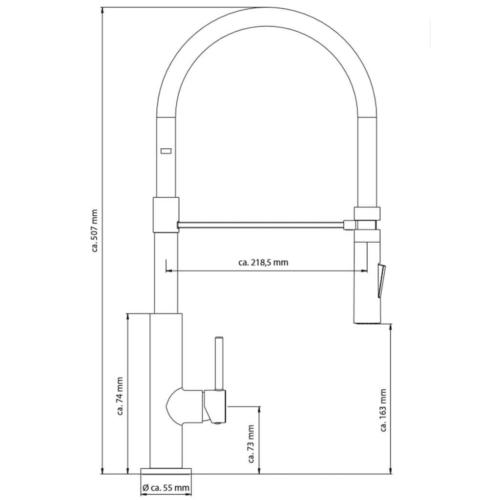 SCHÜTTE Spültischarmatur STILO Chrom