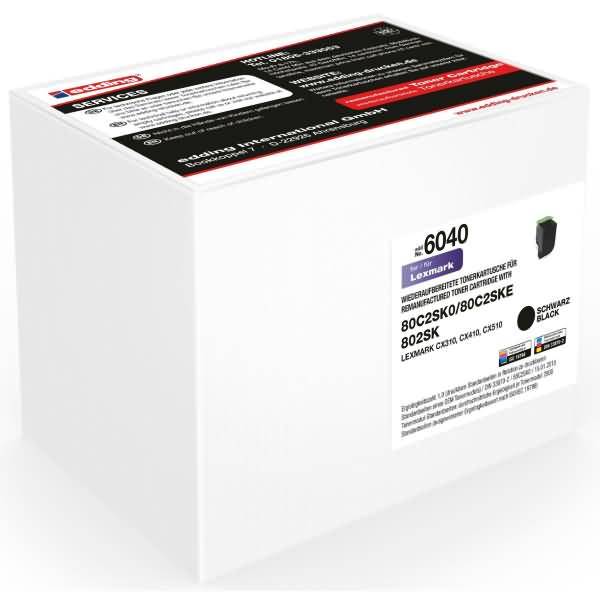 Edding EDD-6040, 2500 Seiten, Schwarz, 1 Stück(e)