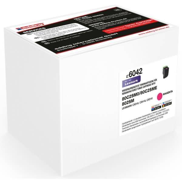 Tonerkartusche Lexmark 80C2SM0 magenta