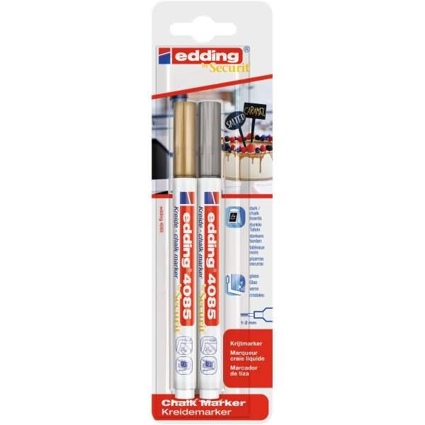 Kreidemarker edding 4085 2er-Blister sortiert