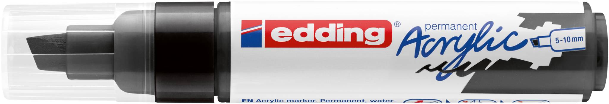 edding 5000 Acrylmarker breit schwarz