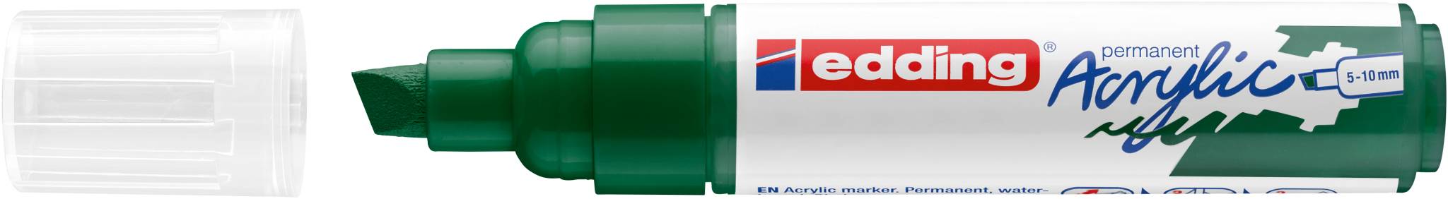edding 5000 Acrylmarker breit moosgrün