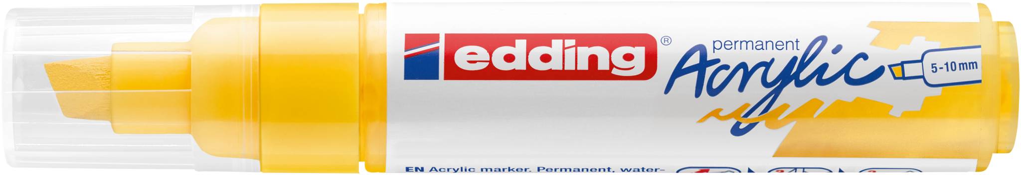 edding 5000 Acrylmarker breit verkehrsgelb
