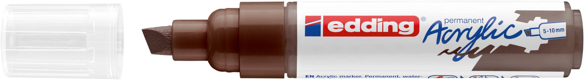 edding 5000 Acrylmarker breit schokoladenbraun