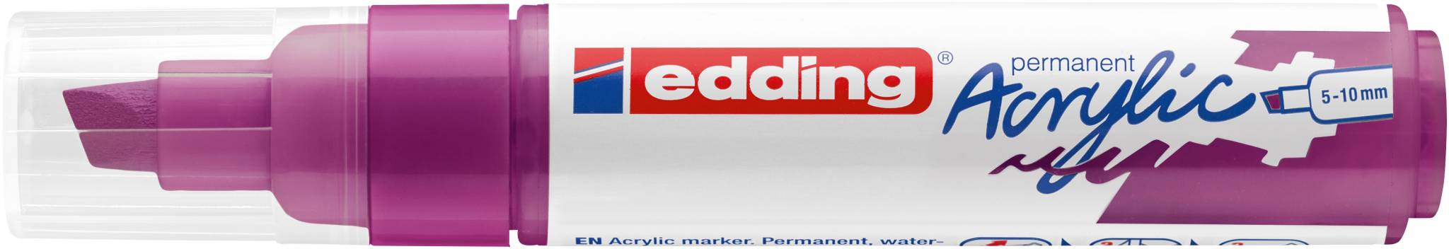 edding 5000 Acrylmarker breit beere