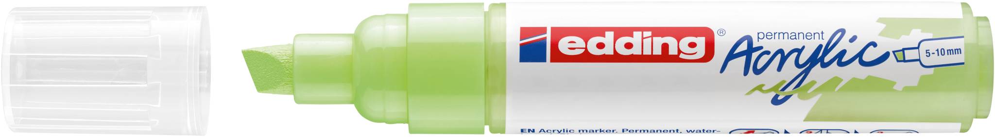 edding 5000 Acrylmarker breit pastellgrün