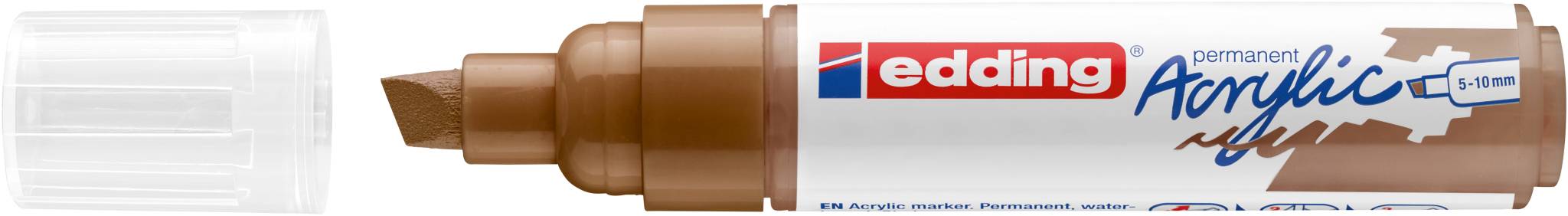 edding 5000 Acrylmarker breit haselnuss
