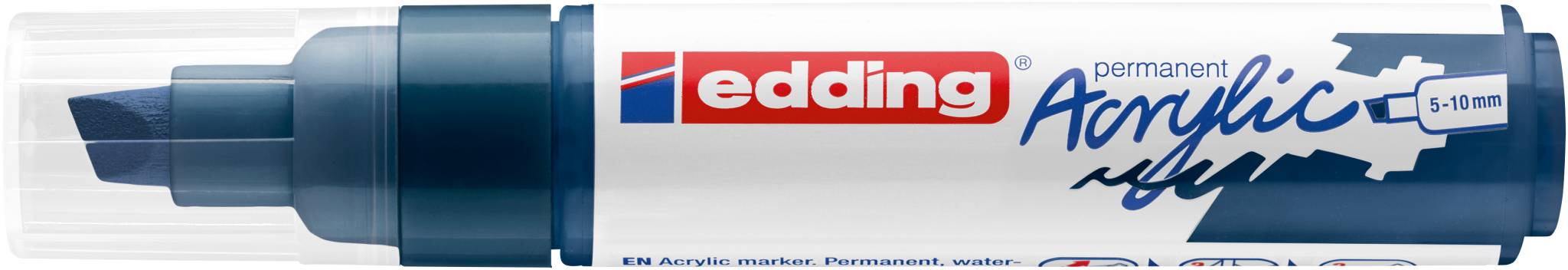 edding 5000 Acrylmarker breit elegant nachtblau