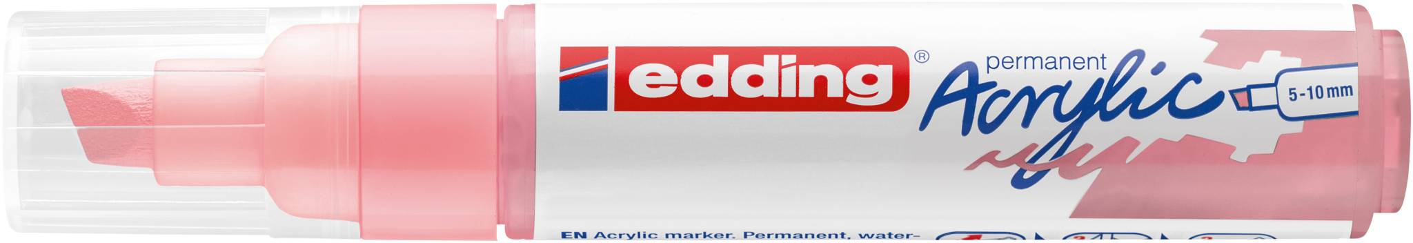 edding 5000 Acrylmarker breit edel mauve