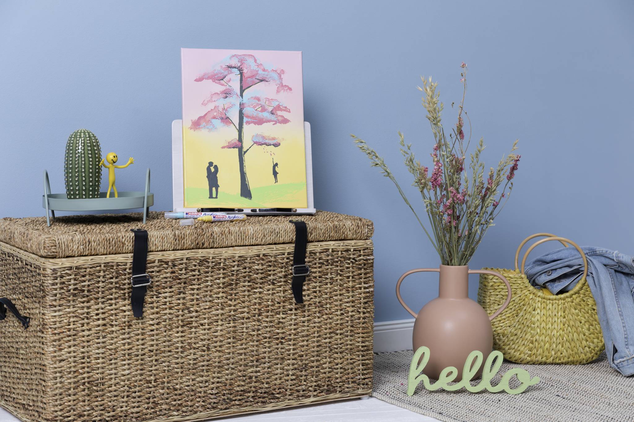 edding 5100 Acrylmarker medium pastellblau