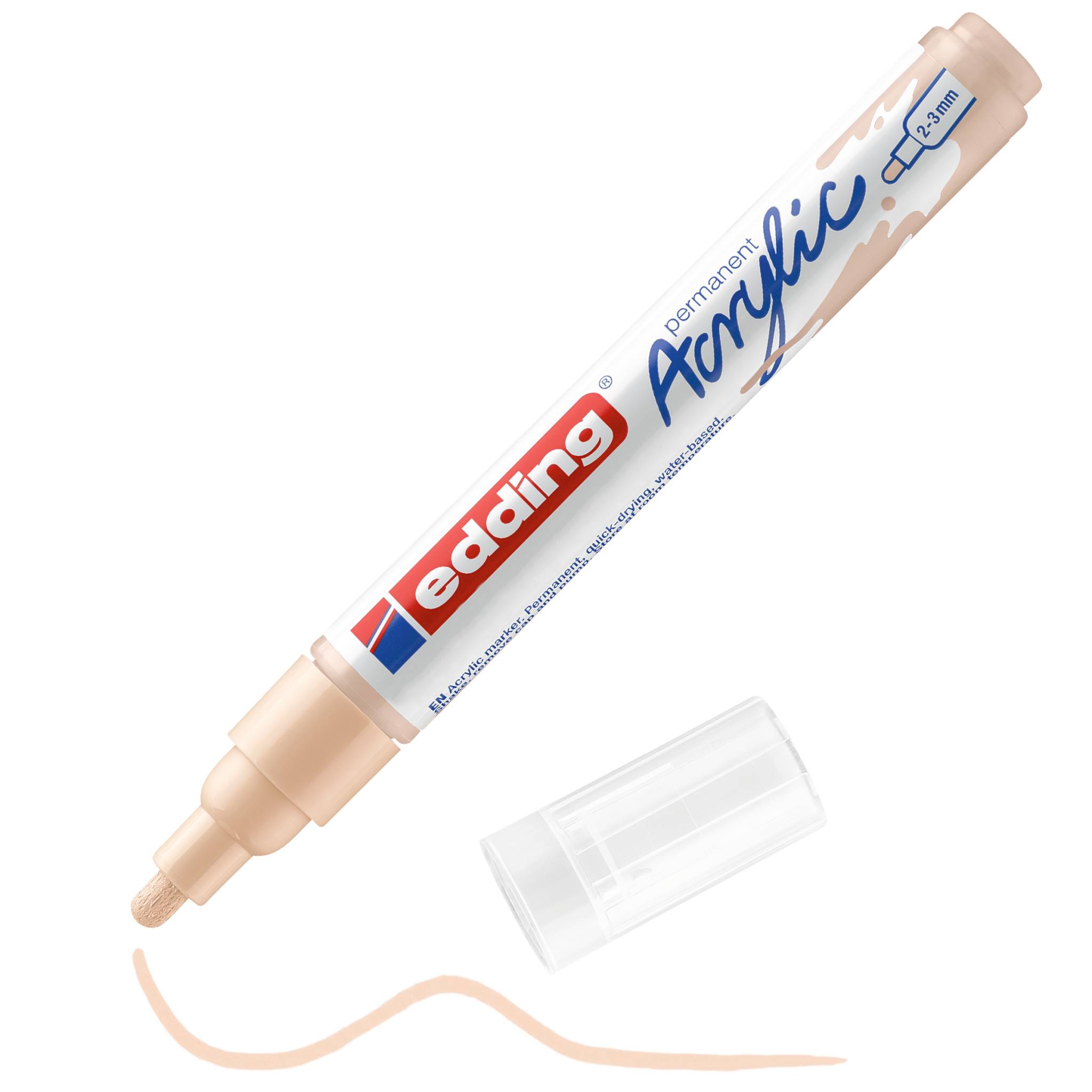 edding 5100 Acrylmarker medium warmbeige
