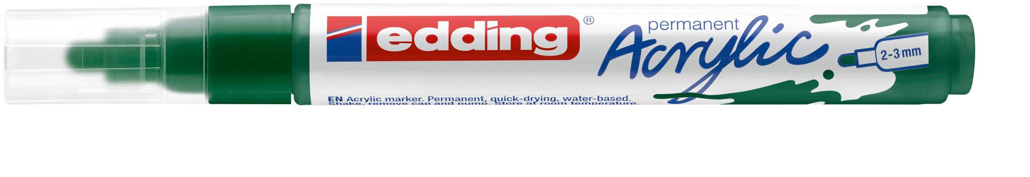 edding 5100 Acrylmarker medium moosgrün
