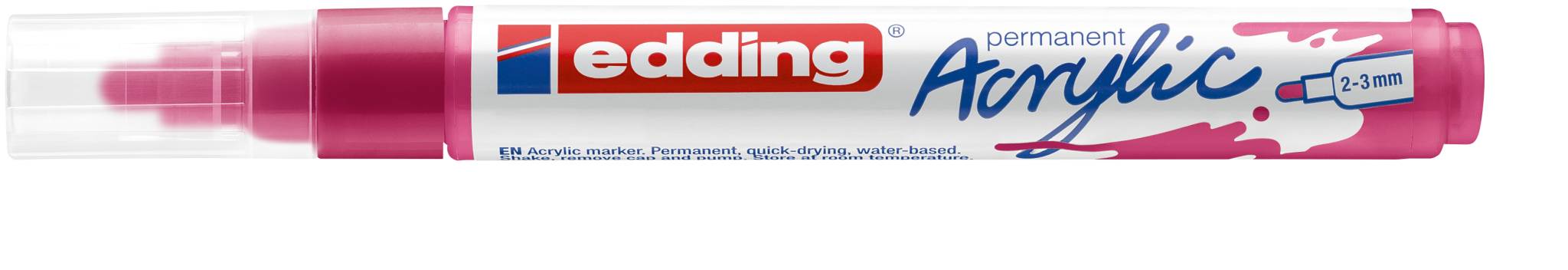 edding 5100 Acrylmarker medium telemagenta