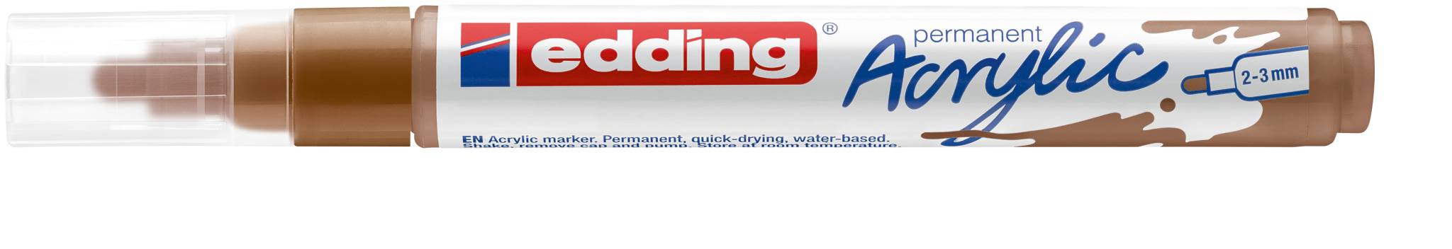 edding 5100 Acrylmarker medium haselnuss