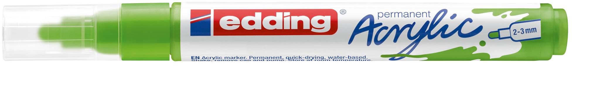 edding 5100 Acrylmarker medium gelbgrün